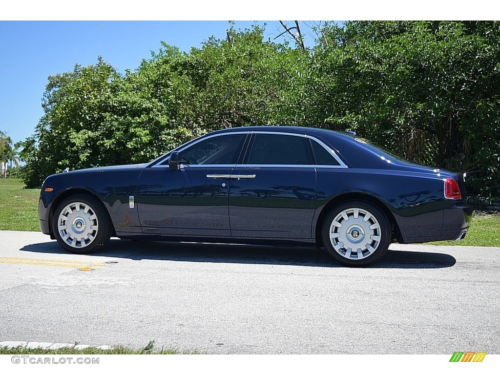 Midnight Sapphire 2013 Rolls-Royce Ghost Standard Ghost Model Exterior Photo #133462783