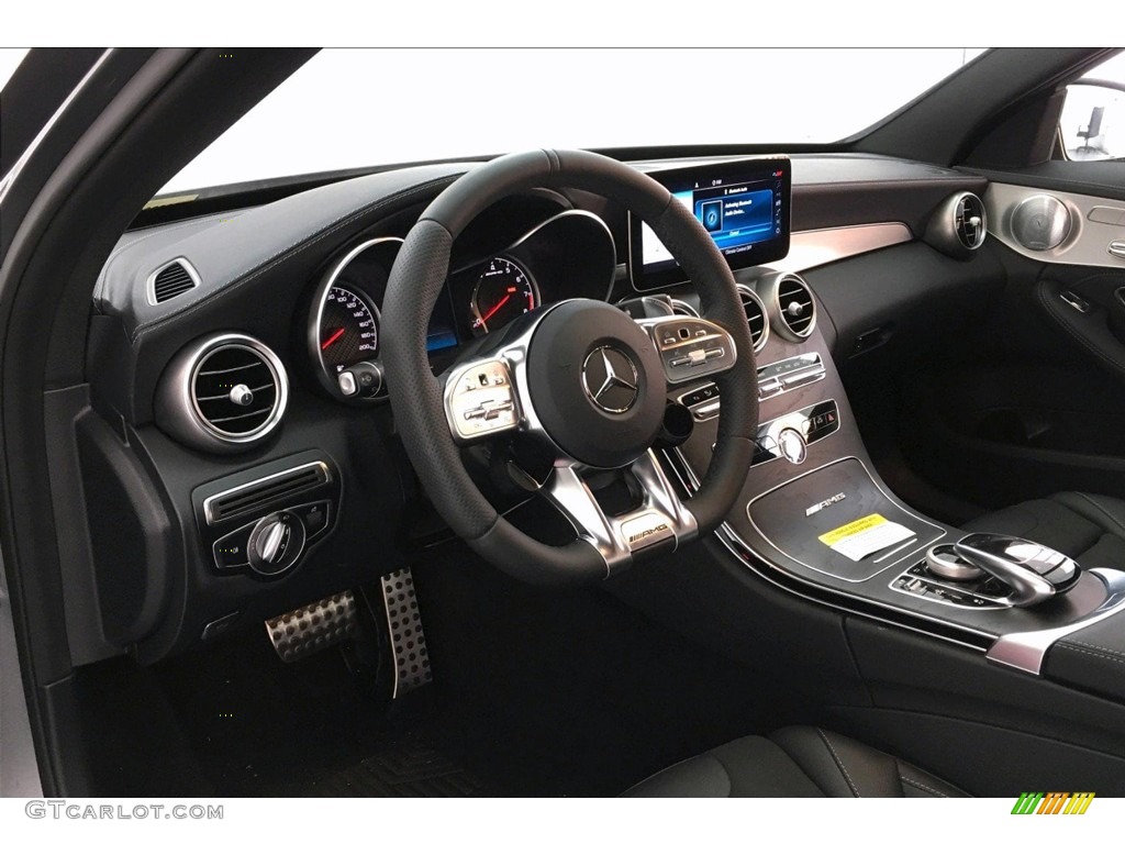 2019 Mercedes-Benz C AMG 63 S Sedan Black w/Dinamica Dashboard Photo #133463107
