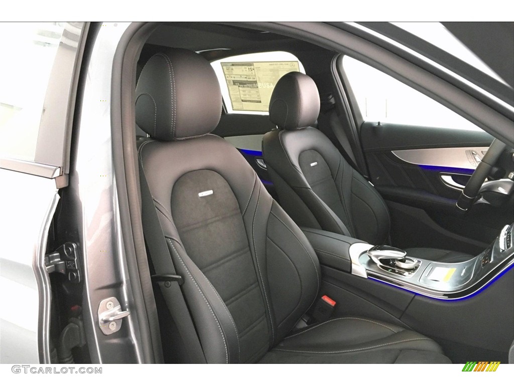 Black w/Dinamica Interior 2019 Mercedes-Benz C AMG 63 S Sedan Photo #133463130