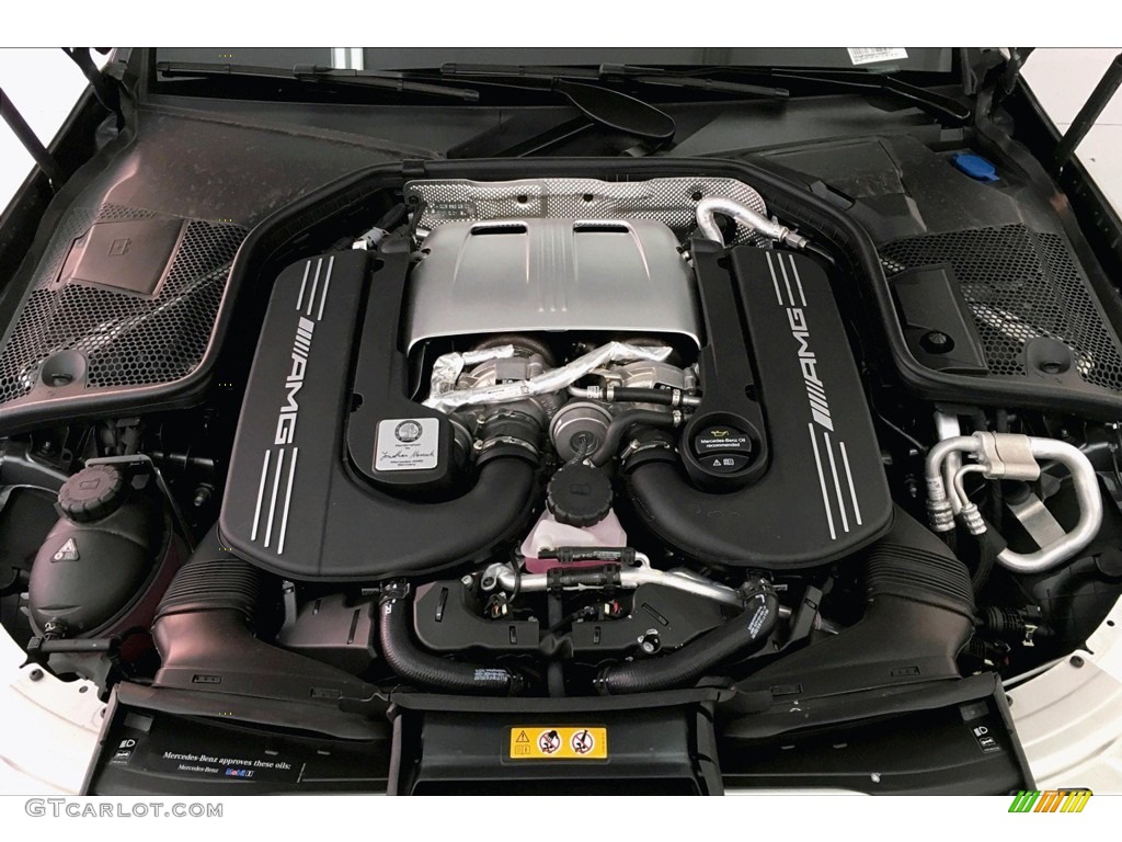 2019 Mercedes-Benz C AMG 63 S Sedan 4.0 Liter biturbo DOHC 32-Valve VVT V8 Engine Photo #133463212