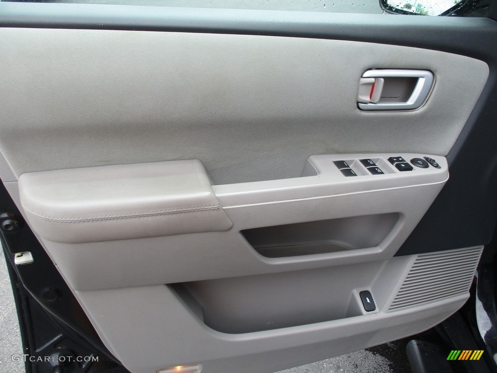 2015 Pilot EX 4WD - Crystal Black Pearl / Gray photo #9