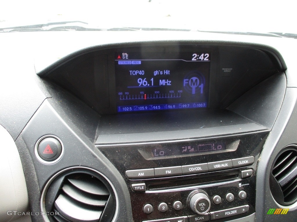 2015 Pilot EX 4WD - Crystal Black Pearl / Gray photo #15