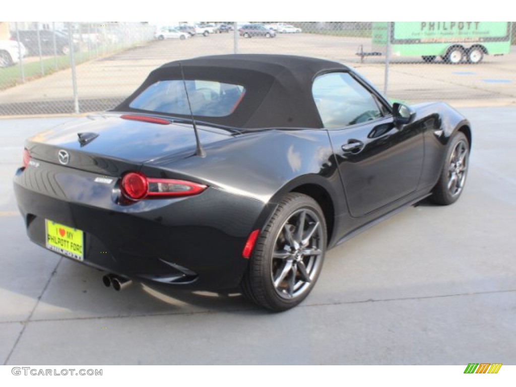 2016 MX-5 Miata Grand Touring Roadster - Jet Black Mica / Sport Tan photo #9