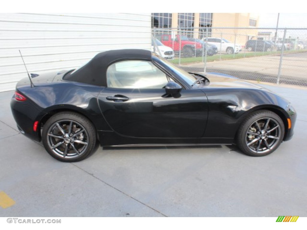 2016 MX-5 Miata Grand Touring Roadster - Jet Black Mica / Sport Tan photo #10