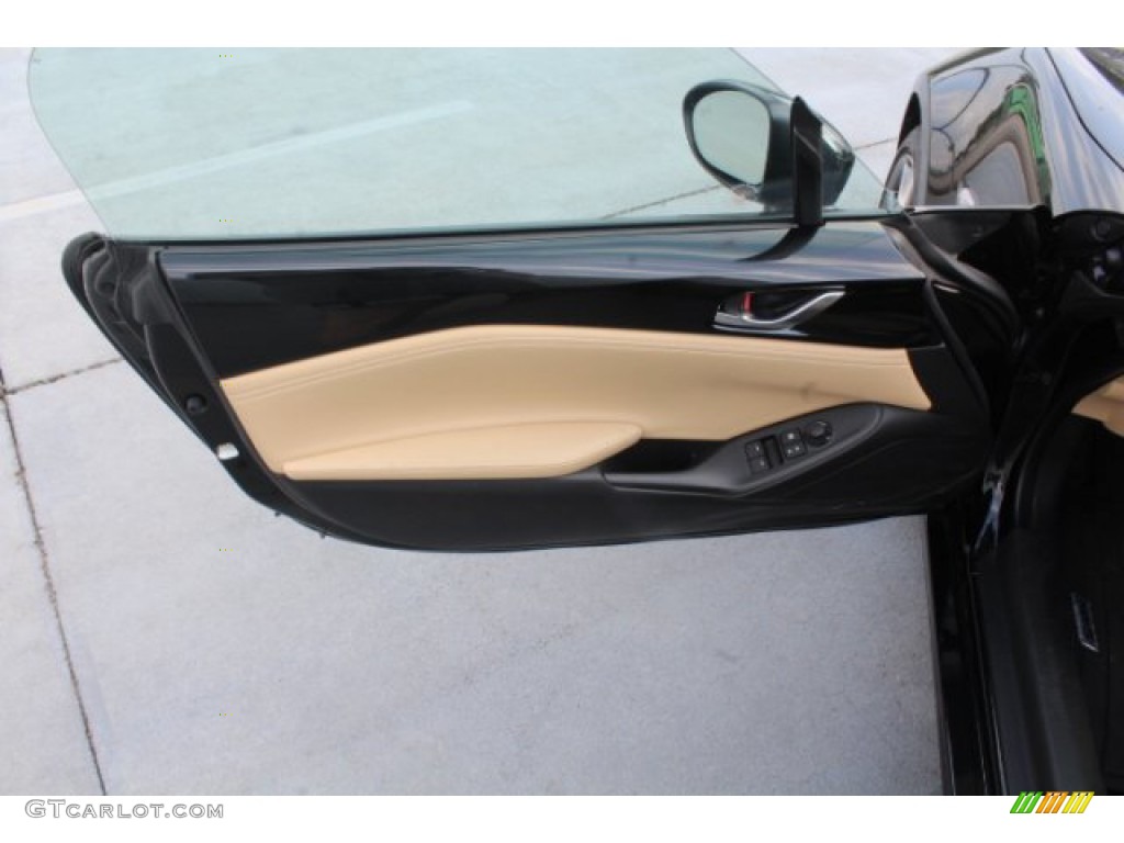 2016 MX-5 Miata Grand Touring Roadster - Jet Black Mica / Sport Tan photo #11