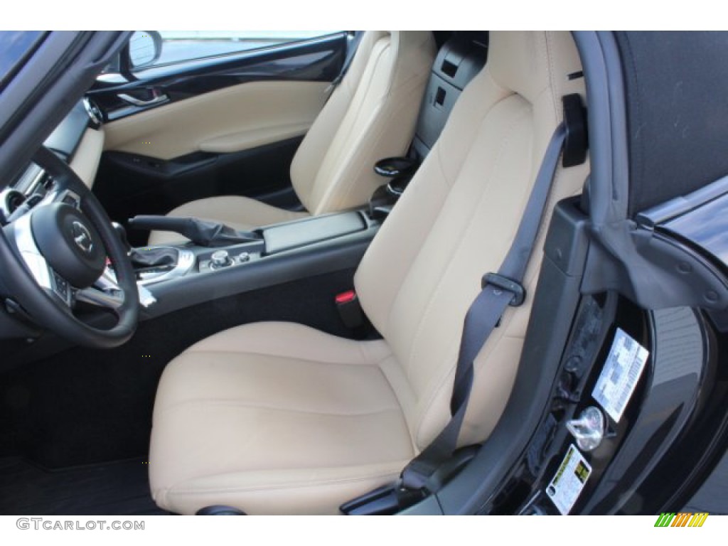2016 MX-5 Miata Grand Touring Roadster - Jet Black Mica / Sport Tan photo #12