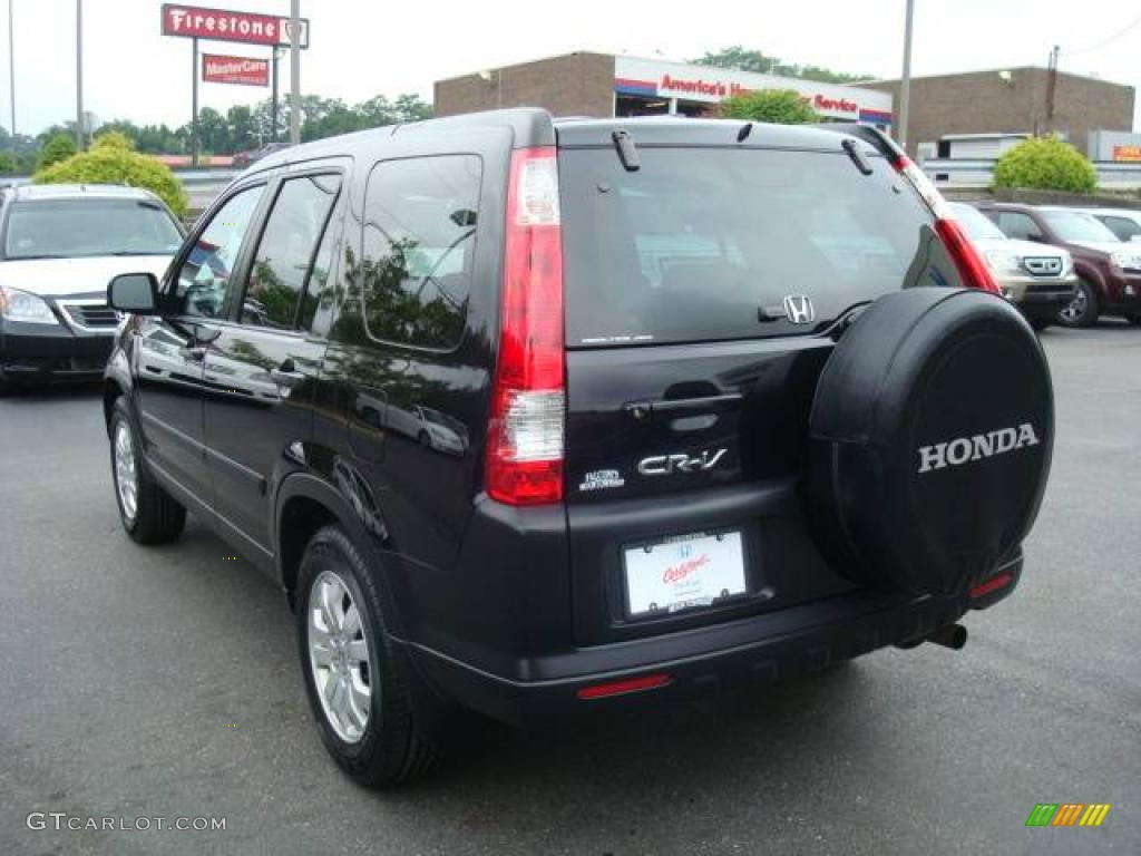 2006 CR-V EX 4WD - Nighthawk Black Pearl / Black photo #2