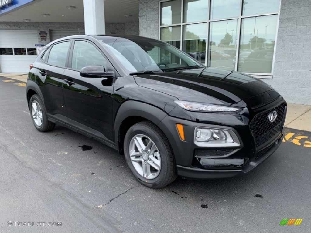 Ultra Black 2019 Hyundai Kona SE AWD Exterior Photo #133466233