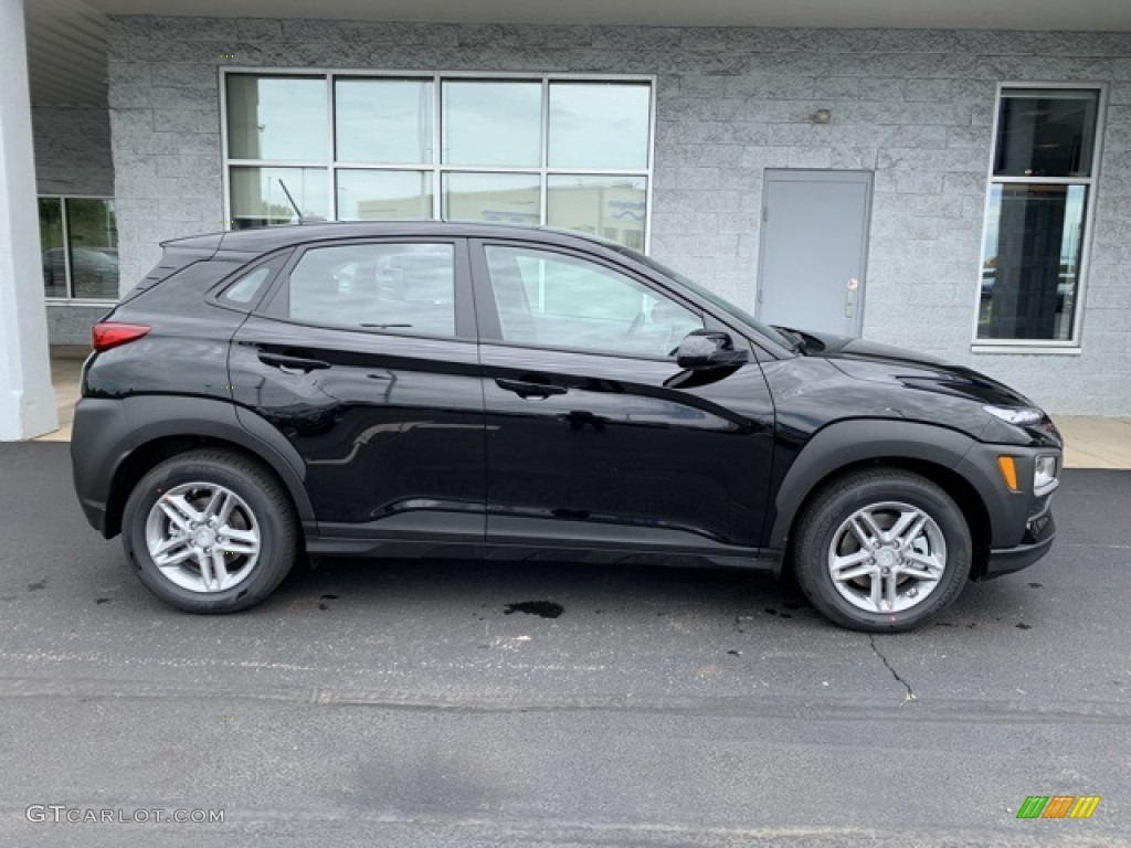 Ultra Black 2019 Hyundai Kona SE AWD Exterior Photo #133466254
