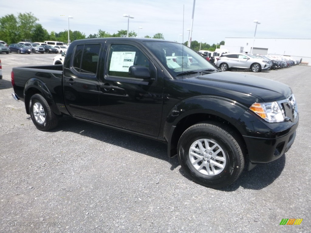 Midnight Black 2019 Nissan Frontier SV Crew Cab 4x4 Exterior Photo #133466534