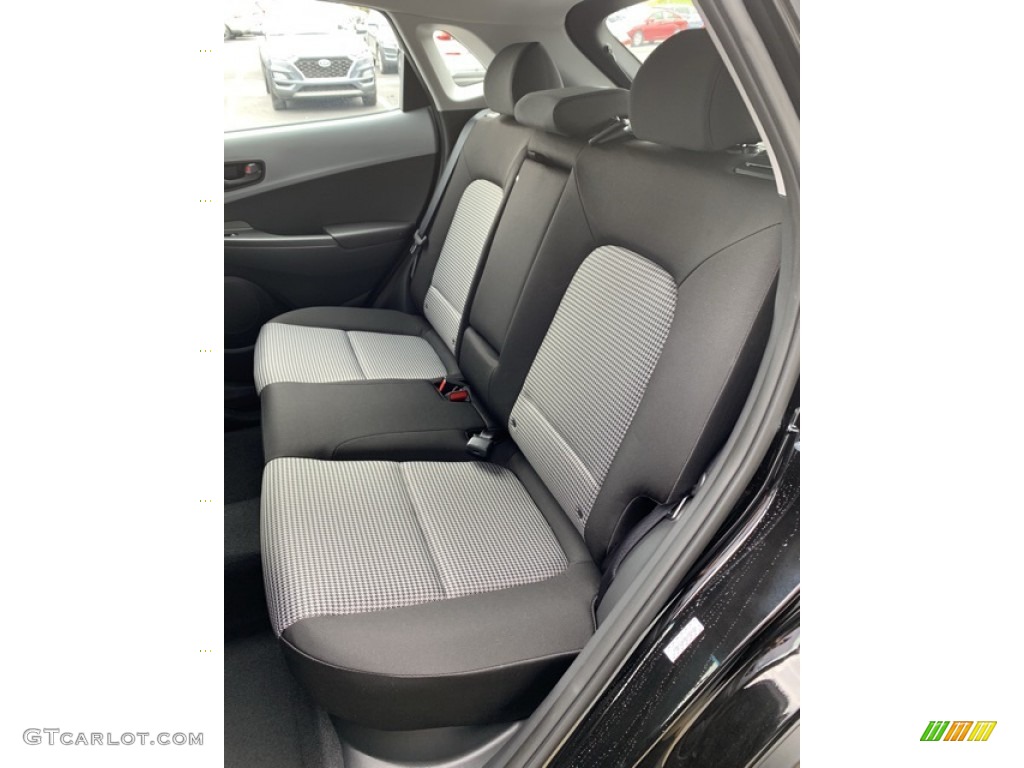 Black Interior 2019 Hyundai Kona SE AWD Photo #133466644
