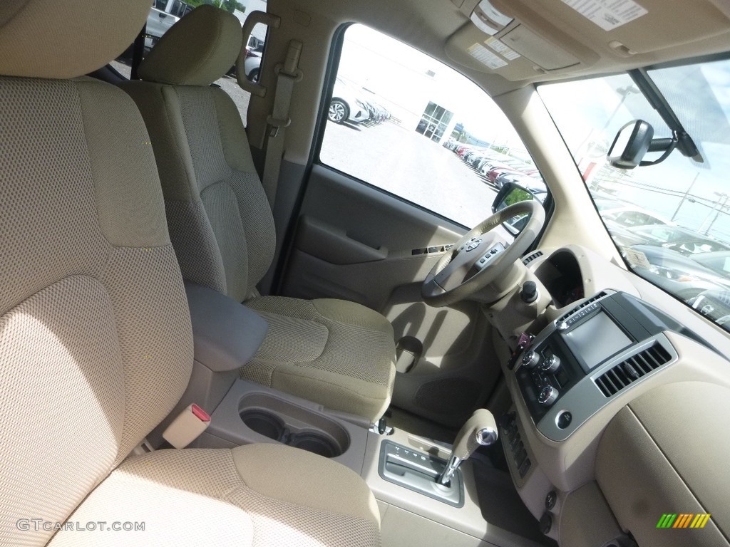 Beige Interior 2019 Nissan Frontier SV Crew Cab 4x4 Photo #133466701