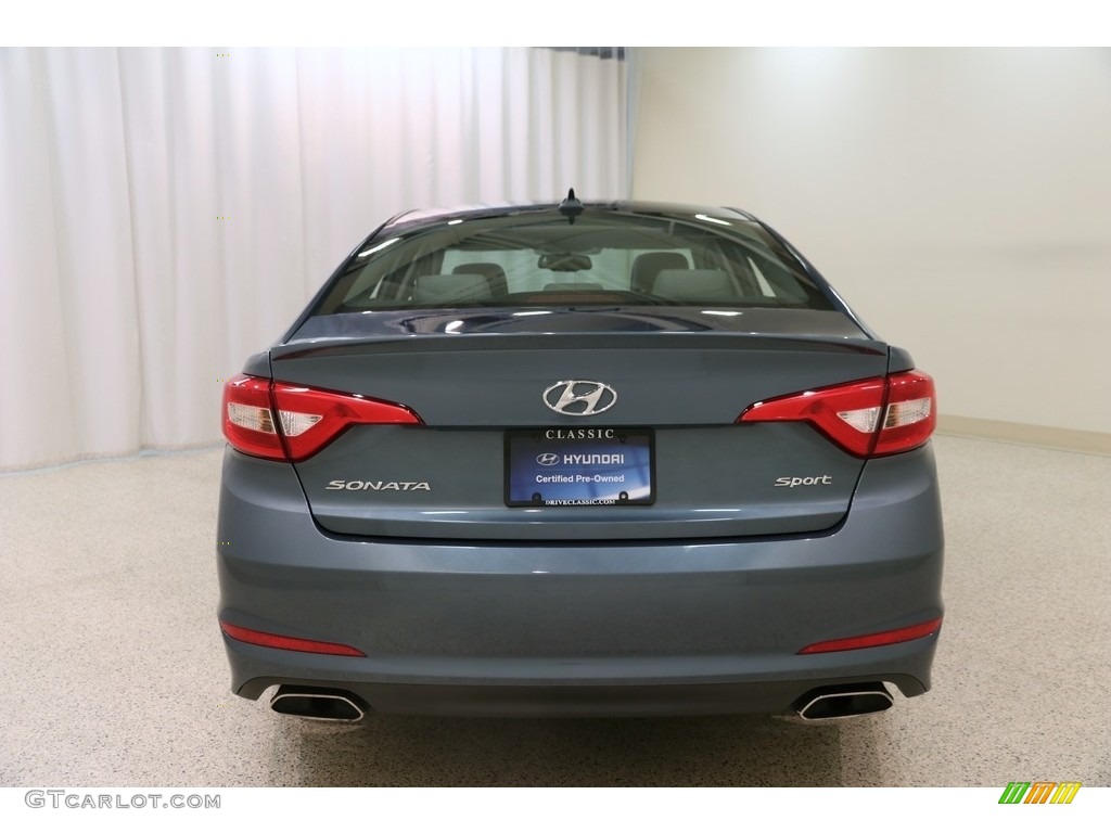 2016 Sonata Sport - Nouveau Blue / Gray photo #18