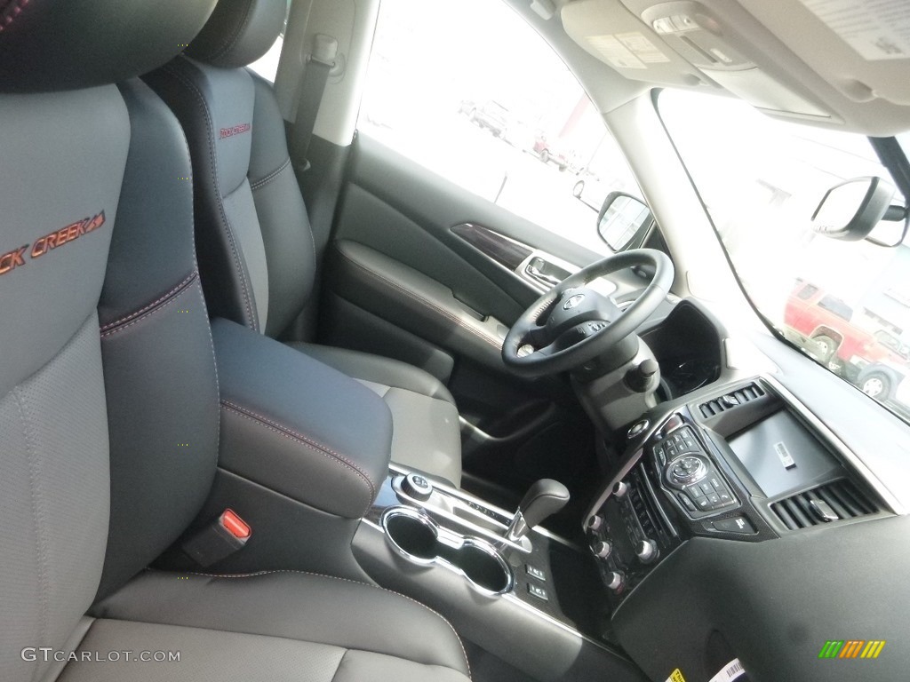 Charcoal Interior 2019 Nissan Pathfinder SL Rock Creek Edition 4x4 Photo #133468105