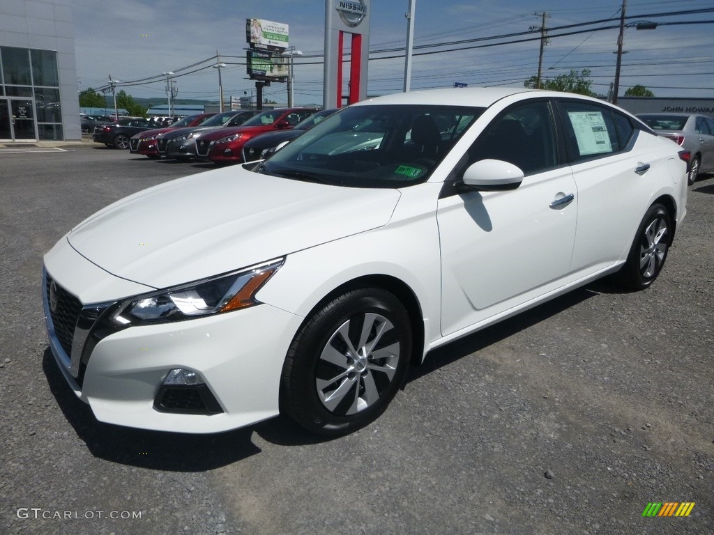 2019 Altima S AWD - Glacier White / Charcoal photo #8