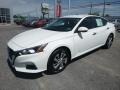 Glacier White - Altima S AWD Photo No. 8