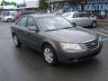 2009 Willow Gray Hyundai Sonata GLS  photo #16