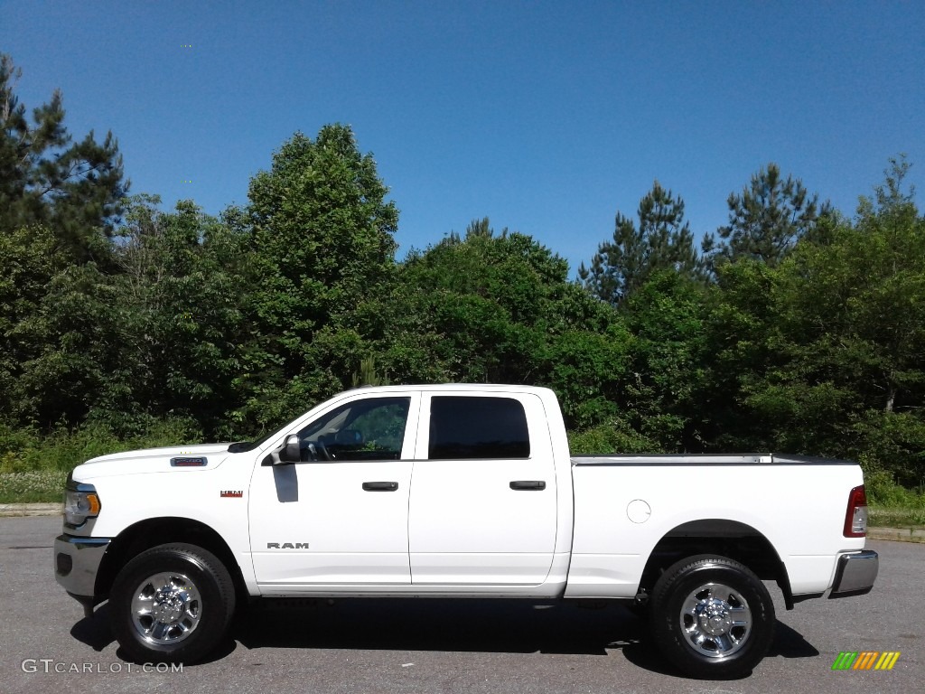 Bright White 2019 Ram 2500 Tradesman Crew Cab 4x4 Exterior Photo #133471057