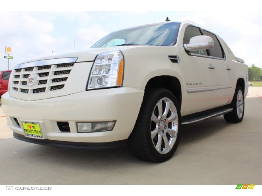 2008 Escalade EXT AWD - White Diamond / Ebony photo #4