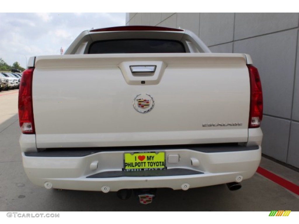 2008 Escalade EXT AWD - White Diamond / Ebony photo #7