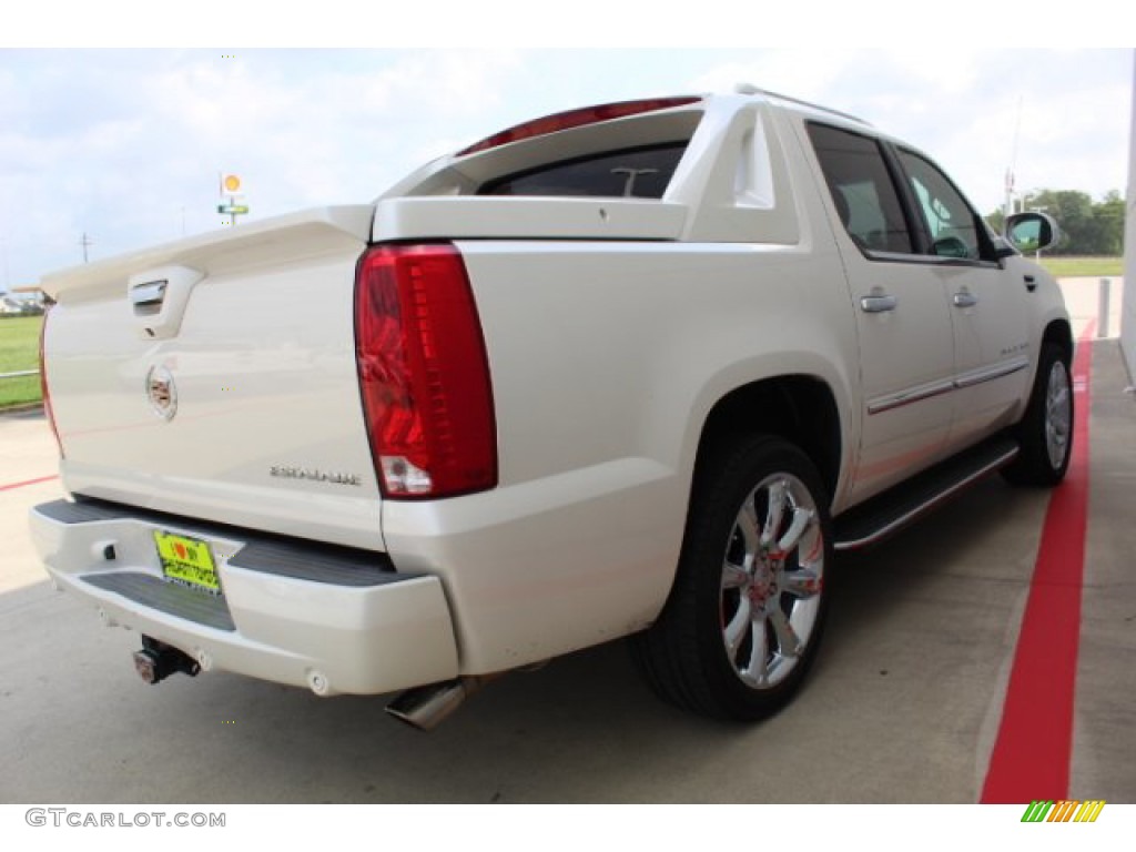 2008 Escalade EXT AWD - White Diamond / Ebony photo #8