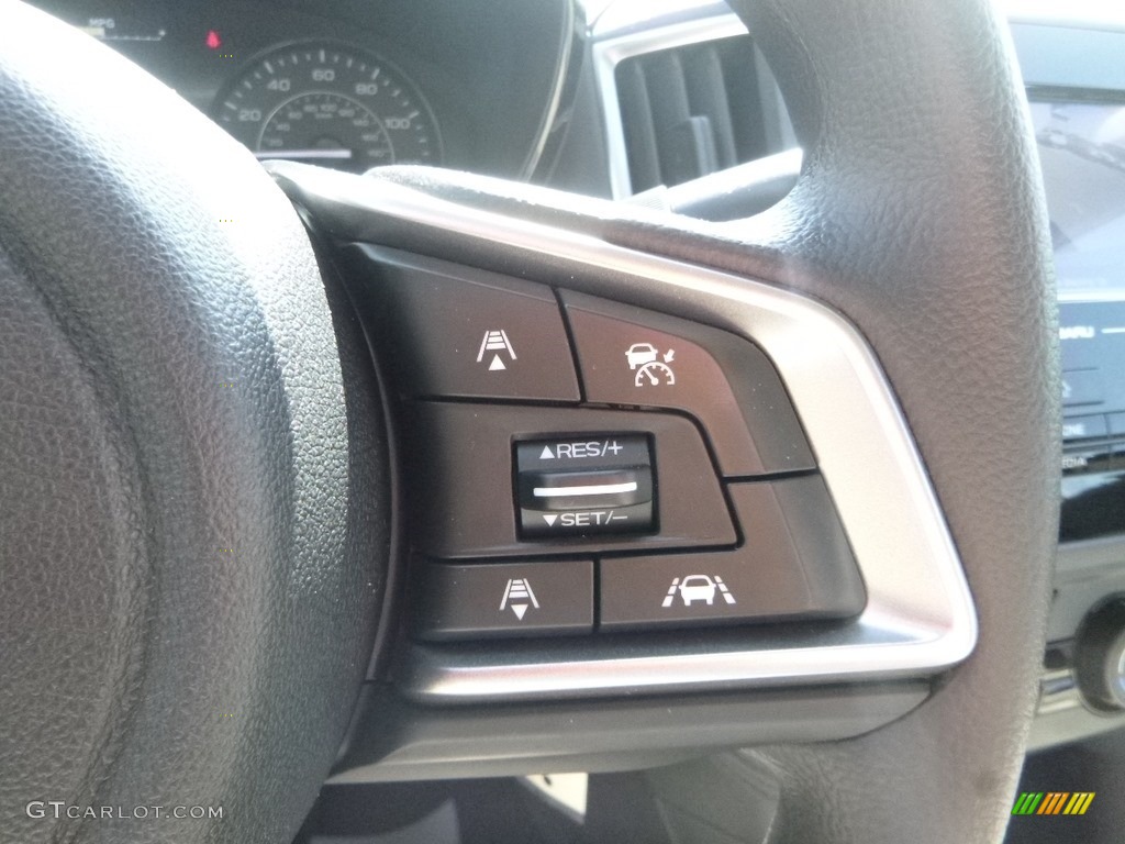 2019 Subaru Impreza 2.0i 4-Door Ivory Steering Wheel Photo #133472605