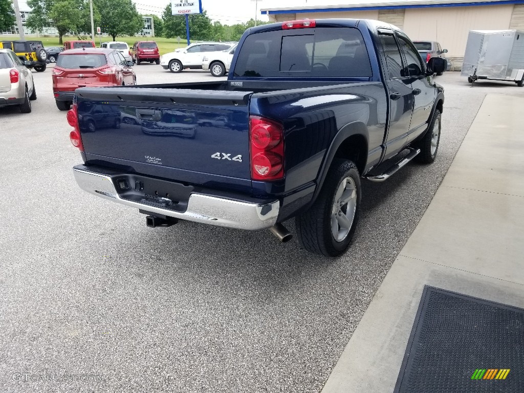 2007 Ram 1500 TRX4 Off Road Regular Cab 4x4 - Electric Blue Pearl / Medium Slate Gray photo #5