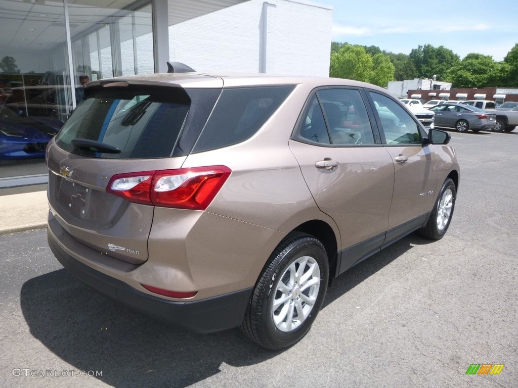 2019 Equinox LS AWD - Sandy Ridge Metallic / Medium Ash Gray photo #4