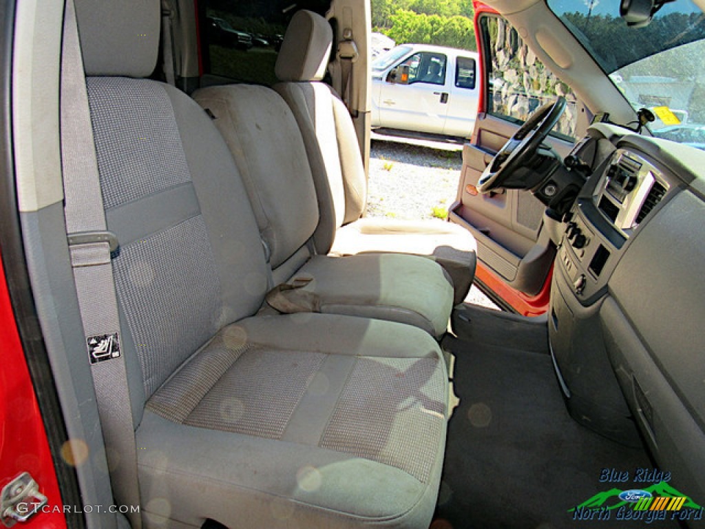 2008 Ram 2500 SLT Quad Cab 4x4 - Flame Red / Medium Slate Gray photo #7