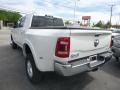 Pearl White - 3500 Laramie Longhorn Mega Cab 4x4 Photo No. 4