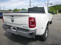 Pearl White - 3500 Laramie Longhorn Mega Cab 4x4 Photo No. 6