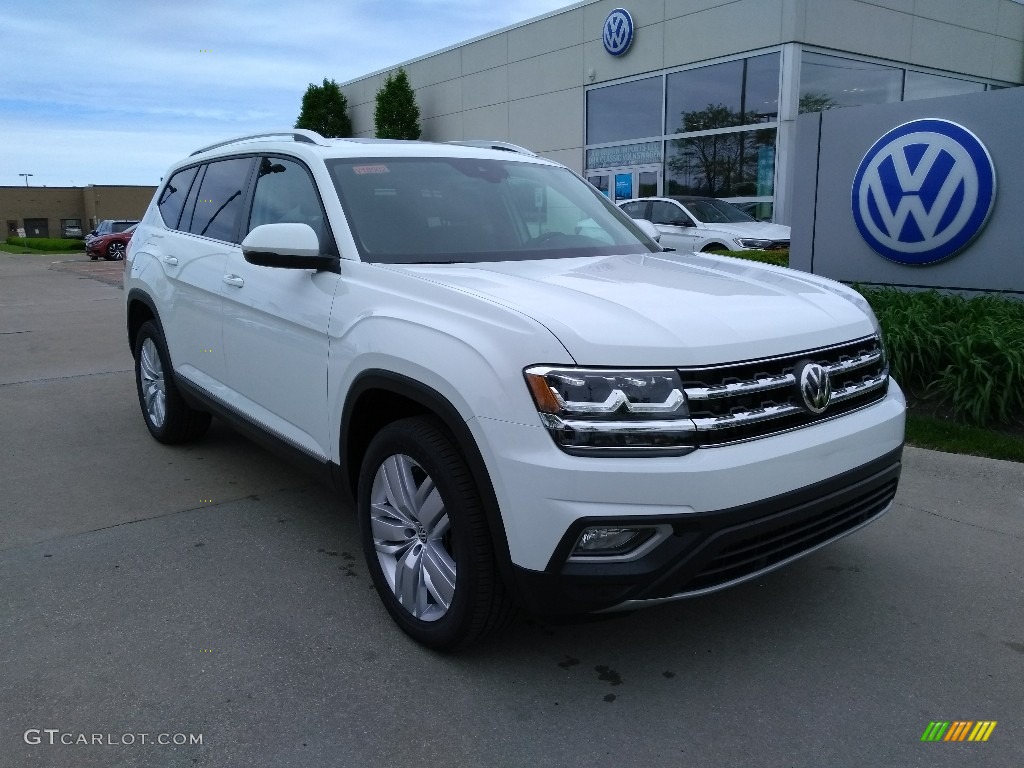 Pure White 2019 Volkswagen Atlas SEL 4Motion Exterior Photo #133478257