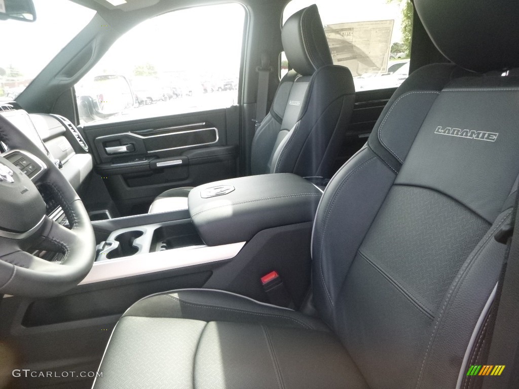 Black Interior 2019 Ram 3500 Laramie Crew Cab 4x4 Photo #133478518