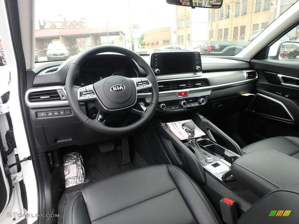 Black Interior 2020 Kia Telluride S AWD Photo #133480546