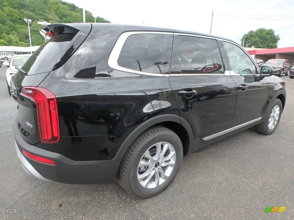2020 Telluride LX AWD - Ebony Black / Black photo #2