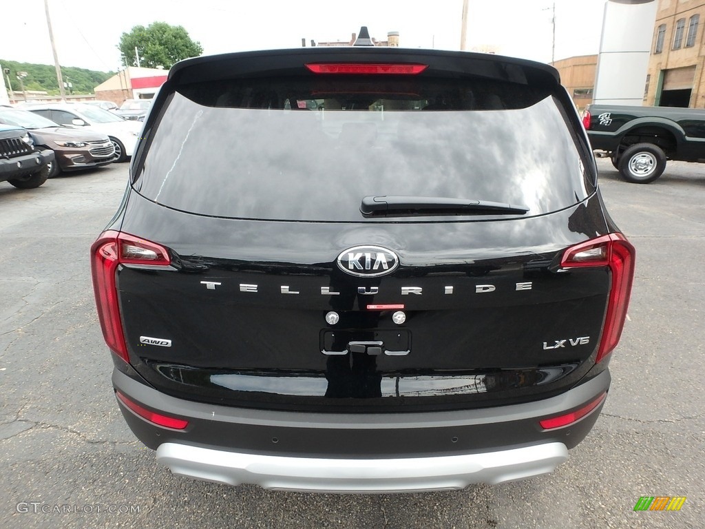 2020 Telluride LX AWD - Ebony Black / Black photo #3
