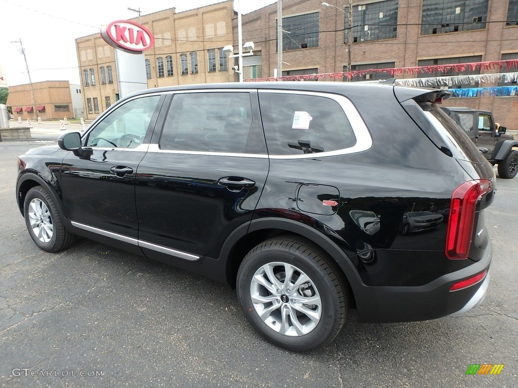 2020 Telluride LX AWD - Ebony Black / Black photo #5