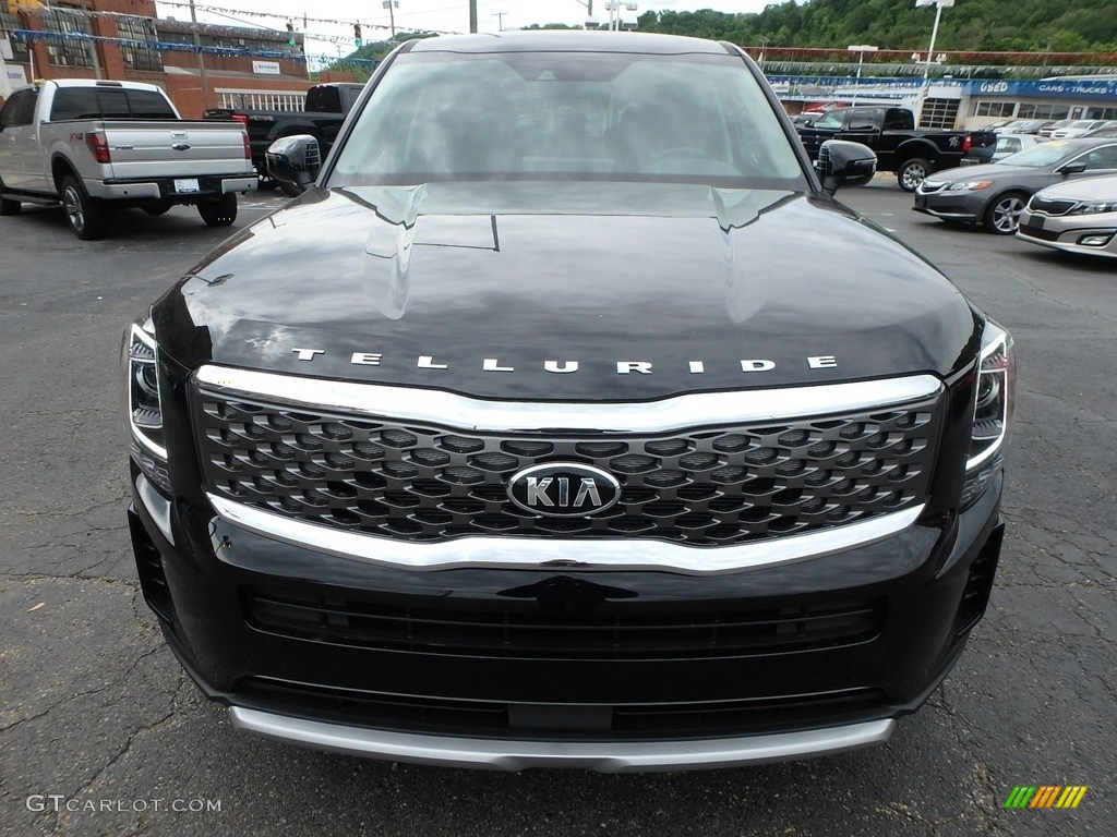2020 Telluride LX AWD - Ebony Black / Black photo #8