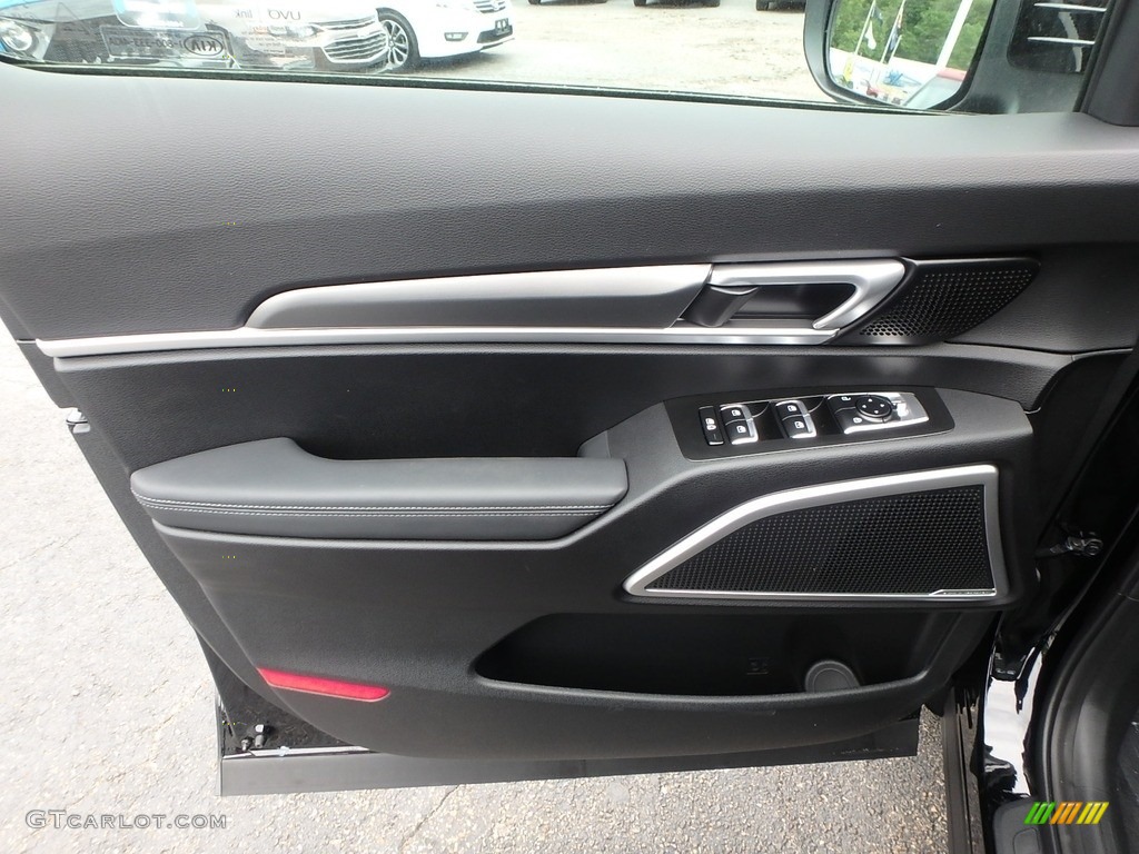 2020 Telluride LX AWD - Ebony Black / Black photo #15