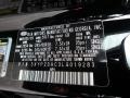  2020 Telluride LX AWD Ebony Black Color Code EB