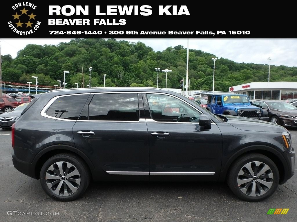 2020 Gravity Grey Kia Telluride S Awd 133461682 Gtcarlot Com Car Color Galleries