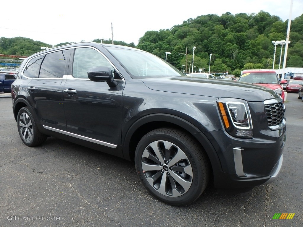 Gravity Grey 2020 Kia Telluride S AWD Exterior Photo #133480918