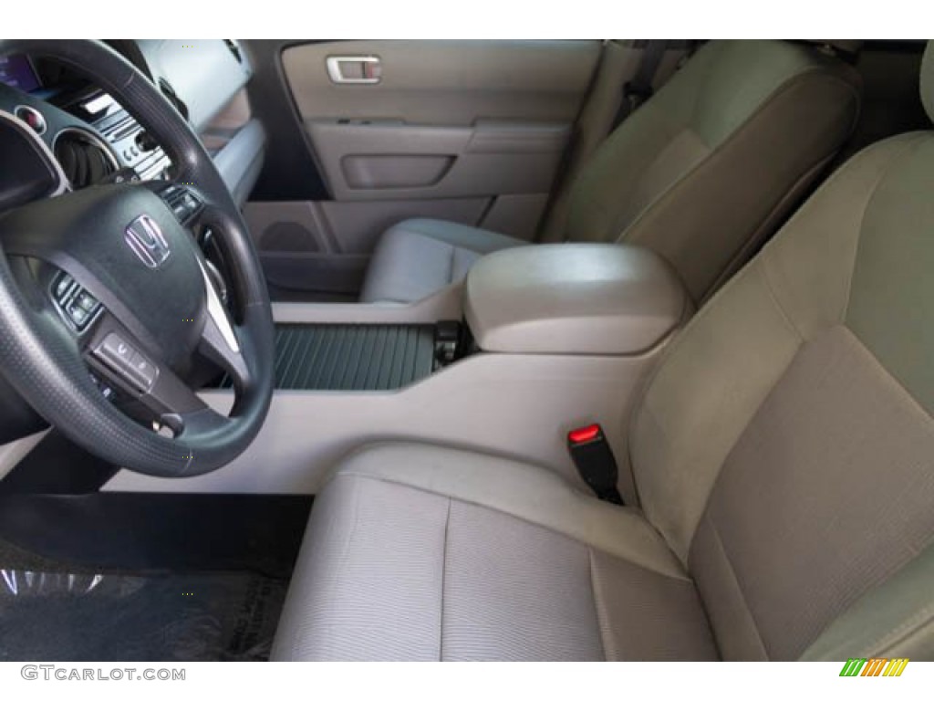 2015 Pilot EX - Taffeta White / Gray photo #3