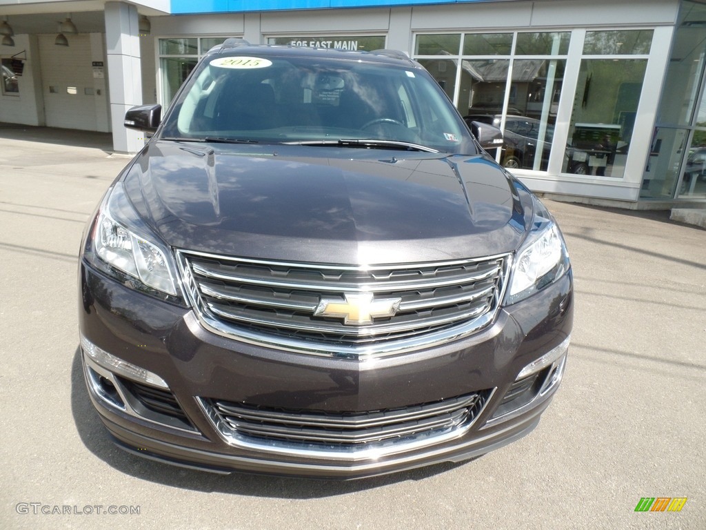 2015 Traverse LT AWD - Tungsten Metallic / Ebony photo #2