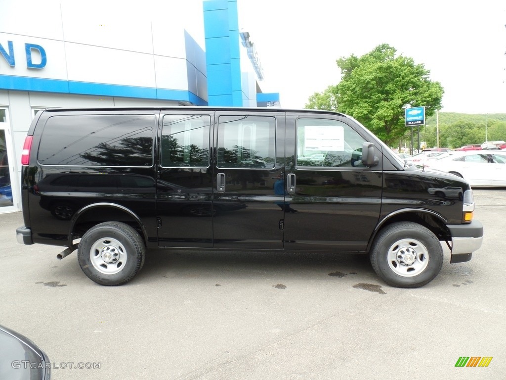 Black Chevrolet Express