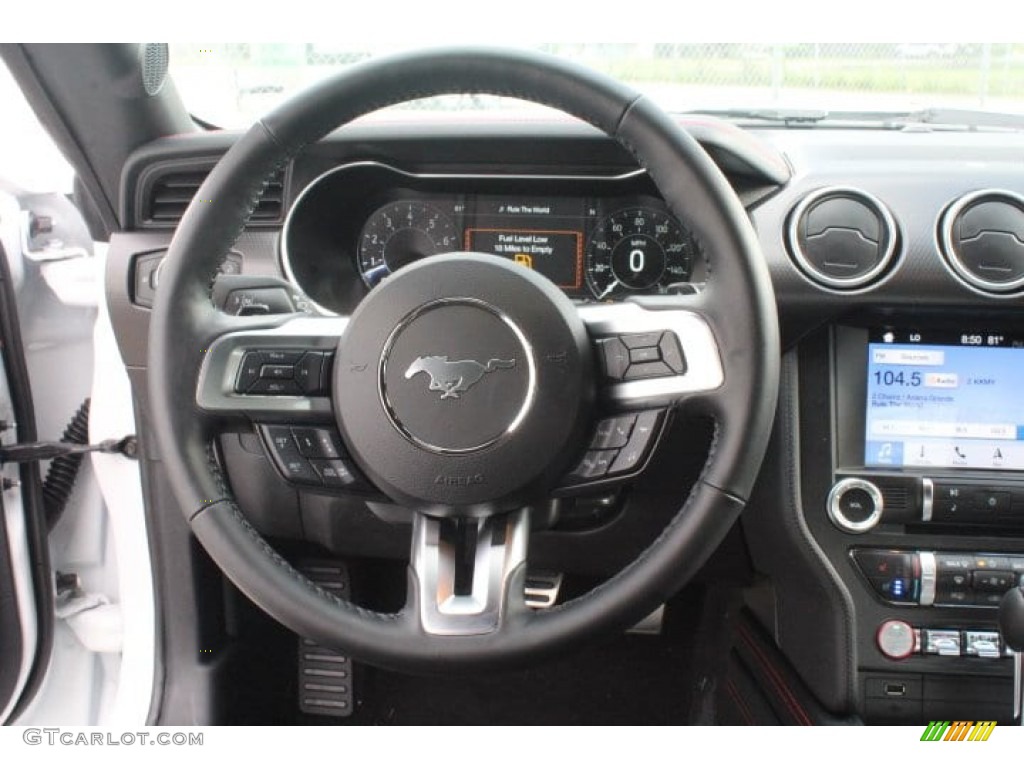 2019 Ford Mustang California Special Fastback Steering Wheel Photos
