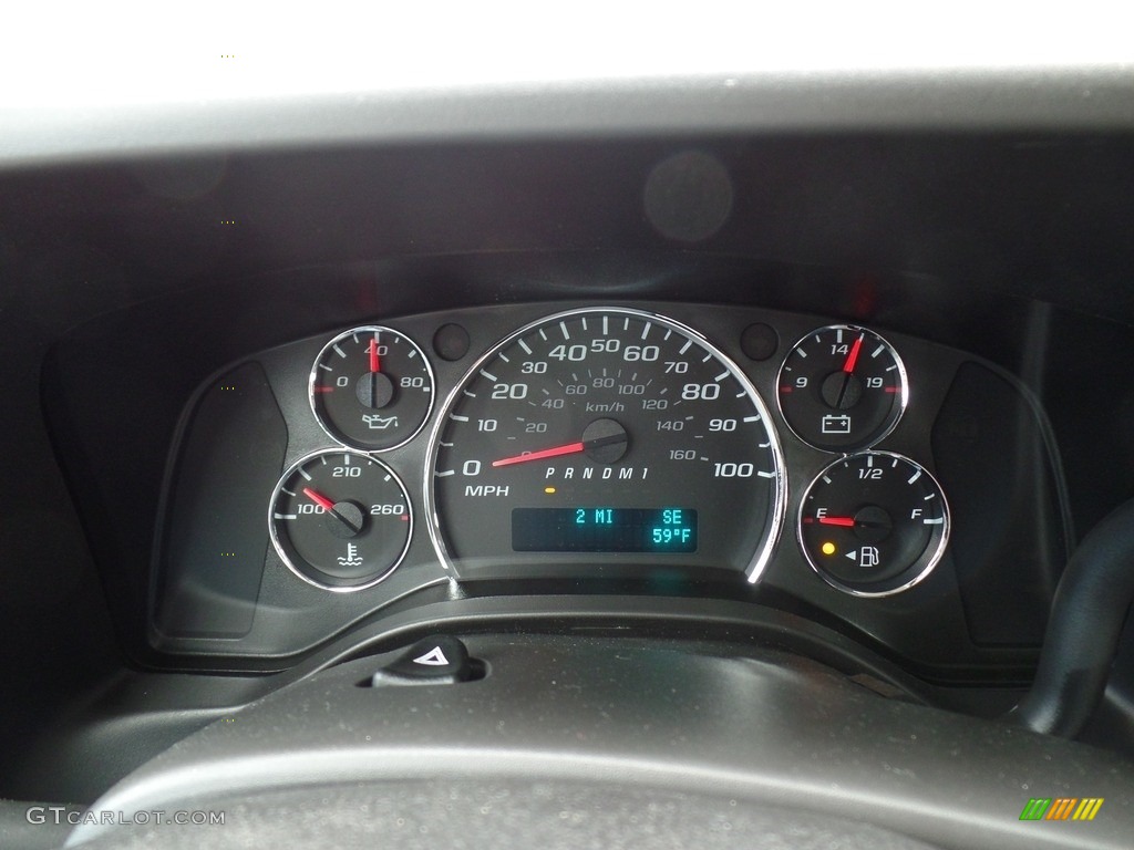2019 Chevrolet Express 3500 Cargo WT Gauges Photo #133487333