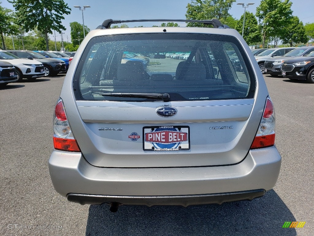 2007 Forester 2.5 X - Crystal Gray Metallic / Graphite Gray photo #6