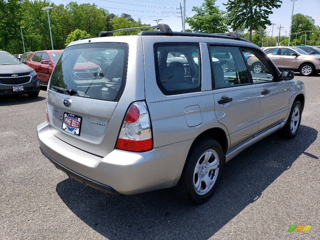 2007 Forester 2.5 X - Crystal Gray Metallic / Graphite Gray photo #7