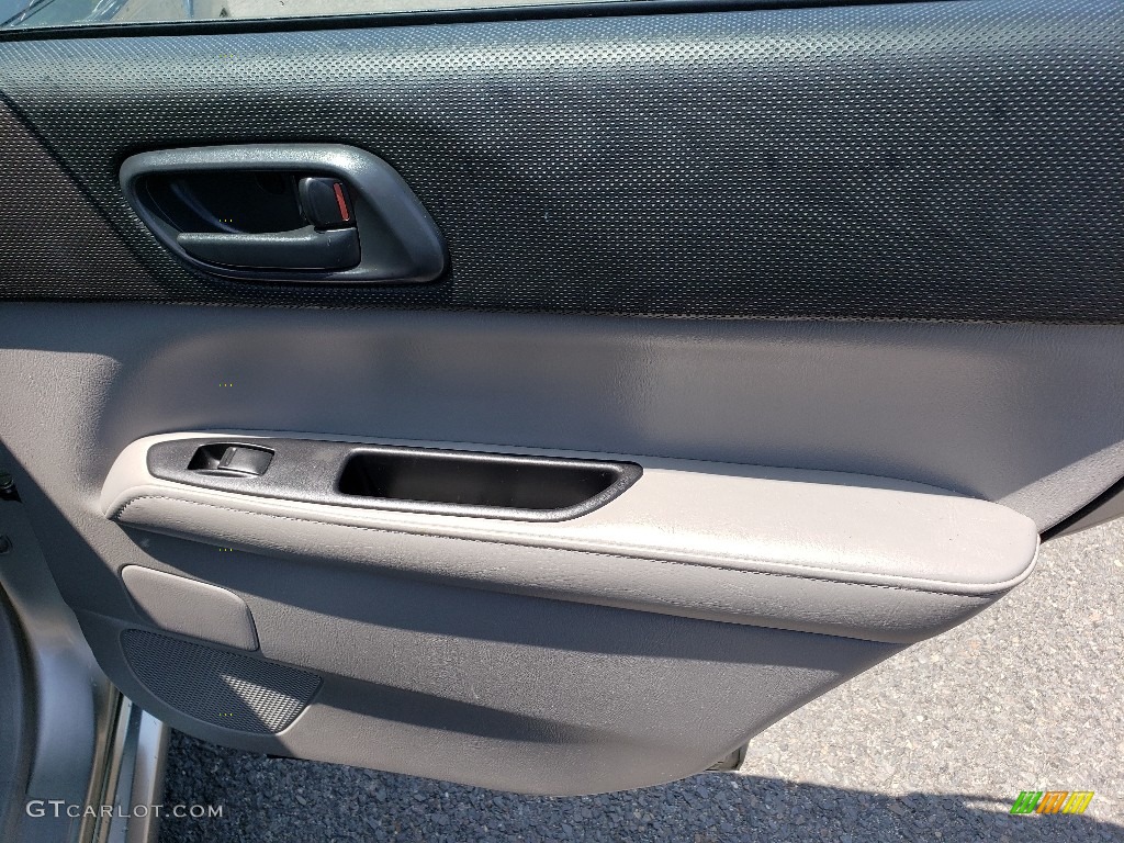 2007 Forester 2.5 X - Crystal Gray Metallic / Graphite Gray photo #15
